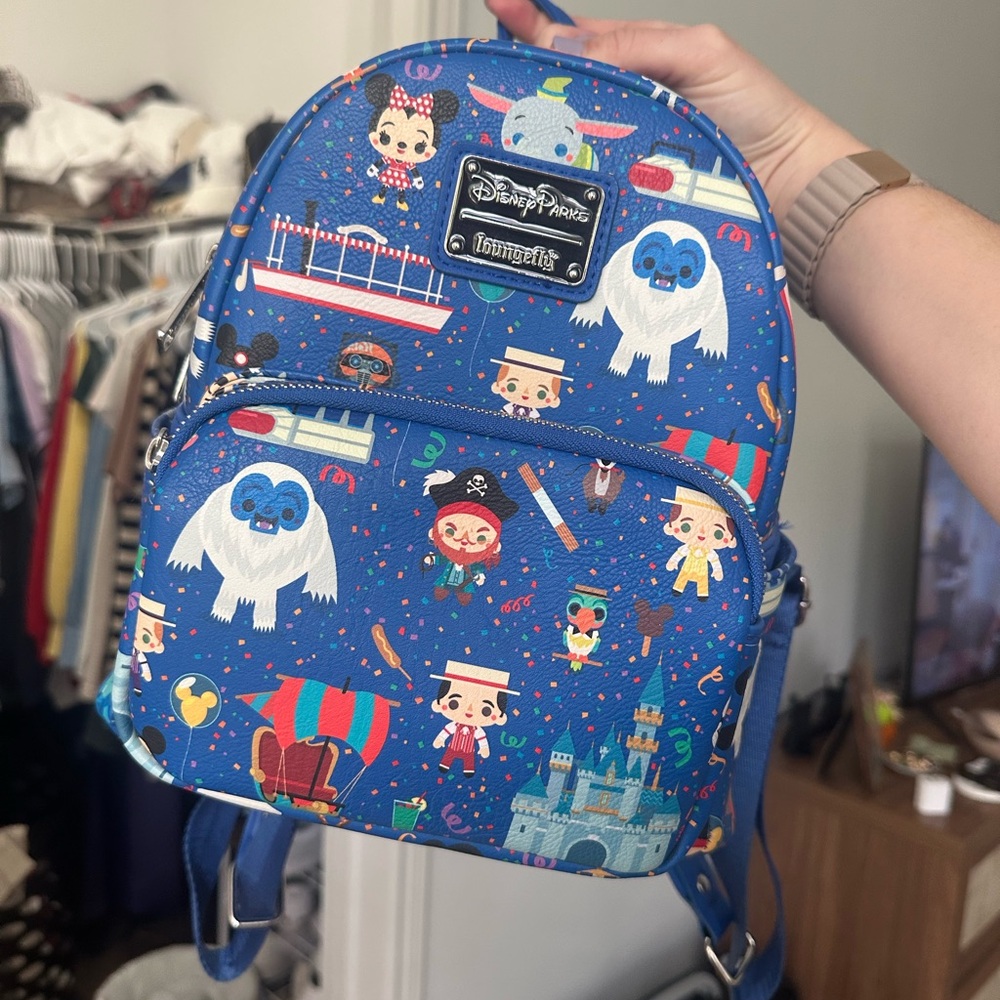 Disney Loungefly Backpack - Blue